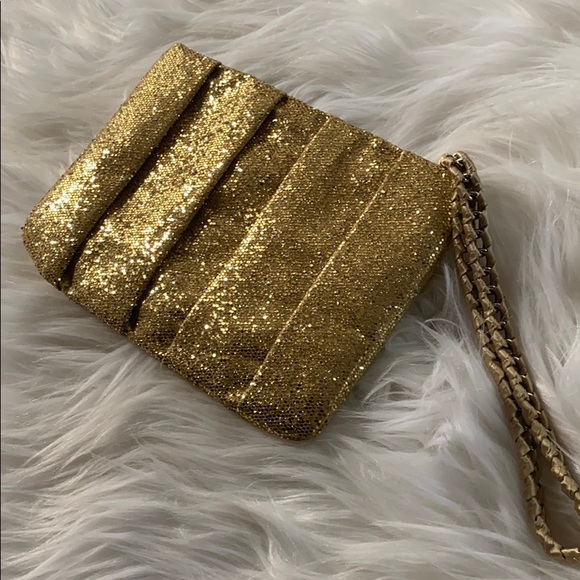 BCBGeneration Gold Clutch - Picture 5 of 5